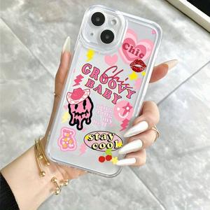 เคสโทรศัพท์มือถือ TPU นิ่มดีไซน์<span class=keywords><strong>การ์ตูน</strong></span>รูปใบหน้าผีฟ้าผ่าสำหรับ iPhone x XR XS XS MAX 11 12 13 14 15 PLUS - Product Image 6