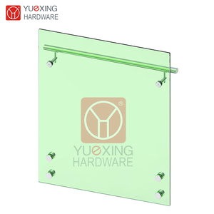 Maison Abordable <span class=keywords><strong>Mezzanine</strong></span> Standoff garde-corps main courante Facile installé Sans Cadre en verre garde-corps - Product Image 2