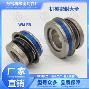 Conjunto de Sello Mecánico para Bomba de Agua con Motor de Gasolina FB, Sello Mecánico con Cerámica, Grafito y Acero Inoxidable, Sello para Eje de Bomba y Anillo de Sellado - Product Image 5