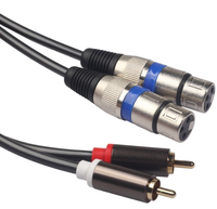 Nouveau câble audio micro blindé tressé en cuivre étamé avec gaine en PVC pour vente en gros
