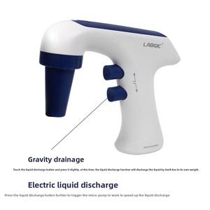 L-EPS-1 大容量電動ピペット デジタルディスプレイ付き 0.1-100ml LABGIC/Lanjieke - Product Image 4