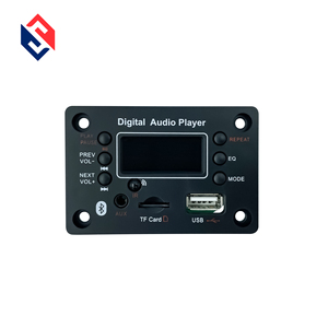 LED USB TF FM Radio Audio lettore MP3 modulo decodificatore circuito musicale fabbrica all'ingrosso blu dente <span class=keywords><strong>5.0</strong></span> 5V 12V cavi neri SFD - Product Image 6