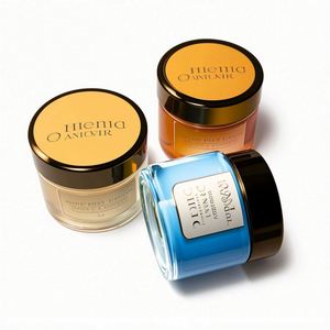 Vente en gros de pots ronds transparents en PET de qualité alimentaire de 3,5 grammes pour herbes sèches et fleurs, anti-odeur, avec couvercle noir et étiquettes personnalisables - Product Image 2