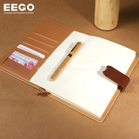 En Gros Ensemble Cadeau Luxe Personnalisé Carnet A5 en Bois de Bambou avec Gobelet, Bouteille d'Eau et USB pour Entreprises
