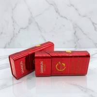 Offre Spéciale – Boîte à cigarettes en fer blanc personnalisée pour 10 cigarettes, avec logo sur mesure, couvercle à charnière, emballage artisanal en matériaux recyclés