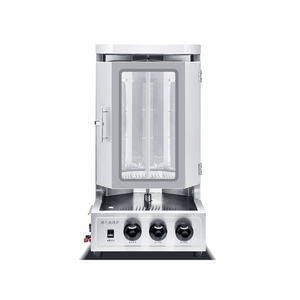 Machine à shawarma automatique de comptoir, four vertical rotatif, gril à kebab, cuisinière à gaz GPL, four rotatif, brûleur à pain shawarma - Product Image 3