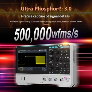 Osciloscopio Digital Portátil UNI-T de 2/4 Canales, Resolución de 12 bits, Ancho de Banda de 100 MHz, 2.5 GSa/s, UPO1082HD UPO1154HD, 500,000 wfms/s - Product Image 3