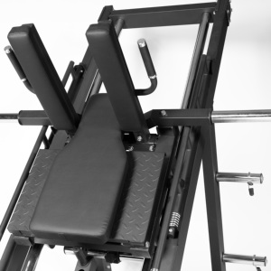 Máquina de prensa de piernas multifuncional comercial de 45 grados, equipo de gimnasio metálico ecológico de 150 cm, no plegable - Product Image 1