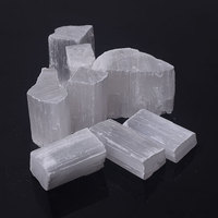 Bloc de jaspe à quartz brut naturel, en élénite, pierre de roche en Satin pour décoration, vente en gros