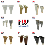 La fábrica exporta varios modelos y estilos de muebles, pata de sofá de plástico, utilizado para mesas, sillas, armarios y camas, etc.