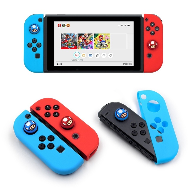 Joy-Con Silicone Rubber Soft Protective Case for for Controller