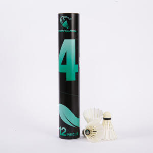 Shuang lang Nr. 4 Badminton Federball, Hochwertiger Badminton Federball, Badminton für Club wettbewerb und Training - Product Image 1