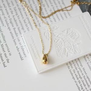 Collier pendentif élégant en or 18 carats Shuidi Jucai, nouvelle collection été 2025, design original, vente en gros de colliers fins - Product Image 3