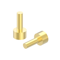 Broches en cuivre usinées CNC 1,5 mm, connecteurs électriques avec fiche en cuivre, qualité supérieure