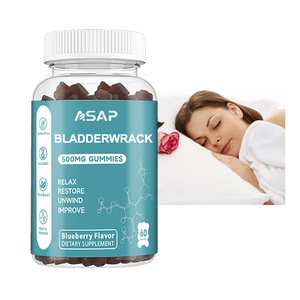 OEM/ODM Bladderwrack Natural Vegan Mix Berries Soporte inmunológico Bardana Raíz SeaMoss Gummies - Product Image 1