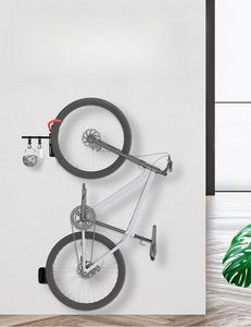 Support mural pivotant pour vélo Support de rangement <span class=keywords><strong>vertical</strong></span> avec crochets pivotants pour étagères de <span class=keywords><strong>garage</strong></span> pour vélos de montagne vélos de route - Product Image 6