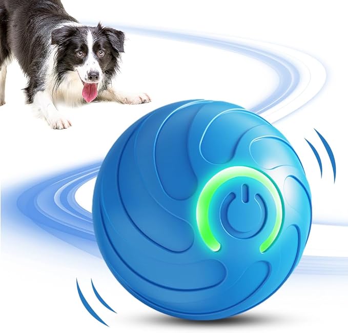 2025 New USB Rechargeable Interactive Squeak Dog Toy Automatic Moving  Vibrating Bounce Ball for Small Medium Large Dogs| Alibaba.com