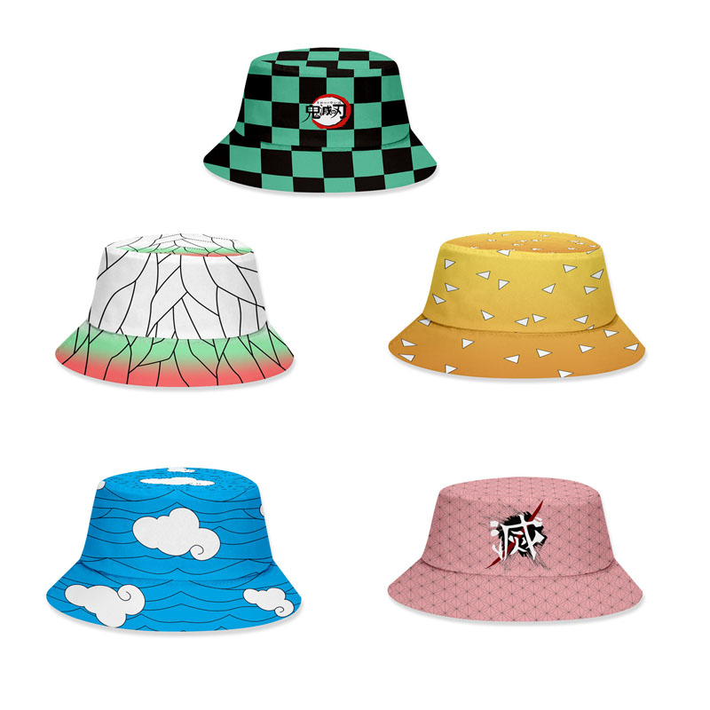 Кепка от солнца для женщин и мужчин, для косплея аниме «клинок демонов», летняя шляпа от солнца для отдыха на открытом воздухе, Kimetsu no Yaiba