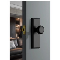 Nouvelle poignée de porte minimaliste en laiton massif avec serrure, pour intérieur de villa, hôtel, chambre et salon