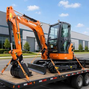 Mini-excavatrice sur chenilles de 3,5 tonnes avec moteur EPA 5 pour travaux routiers et de construction - Product Image 6