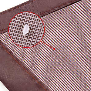 Besspoke ม่านกันยุงไม่มีเสียง, ม่านแม่เหล็กติดในบ้านสไตล์จีนผ้านุ่มปักลายฟู - Product Image 6