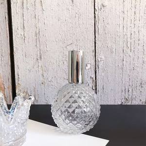 Botellas de Perfume de Lujo de Alta Capacidad de 100 ml, Botella de Vidrio Transparente con Pulverizador Recargable, Botella de Vidrio <span class=keywords><strong>Gris</strong></span>, Regalo Rosa para las Fiestas - Product Image 4