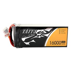 TATTU 16000mAh 22.2V 6S 15C <b>Lipo</b> <b>Battery</b> for Big Load Multirotor Hexacopter Octocopter Agricultural UAV Drone CE Certified 3-12 - Product Image 2