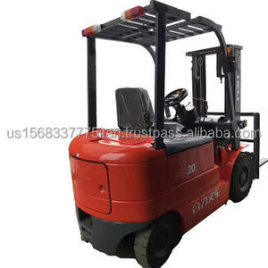 <b>Used</b> Heli Diesel Wheel Forklift AC20 AC25 2-3 Tons Counterbalance Rough Terrain for Sale in Stock Hot Sale - Product Image 1