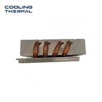 Radiateur de refroidissement OEM personnalisé en cuivre à ailettes échiquetées pour dissipateur thermique
