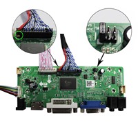 Carte Lcd universelle Dvi Vga Audio Lvds Board 1920X1080 21.5 "23" 23.6 "27" Carte contrôleur pour LCD