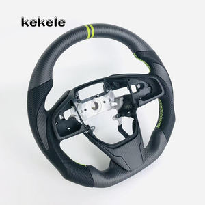 Volante de Fibra de Carbono Mate para <span class=keywords><strong>Honda</strong></span> Civic 10.ª Generación, Compatible con Civic 11.ª Generación, Civic 9.ª Generación, Type R, <span class=keywords><strong>CRV</strong></span>, XRV 2016-2018, Admite Personalización - Product Image 4