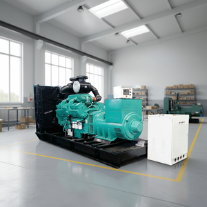 Generadores Cummings Perkins de 20-1200kW 200-1000kVA Silenciosos en Contenedor Abierto con Remolque, 4/6/12 Cilindros - Product Image 2