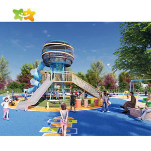 Tùy chỉnh thiết kế ngoài trời hoạt động thiết bị trượt sân chơi thể thao công viên trẻ em trượt - Product Image 2