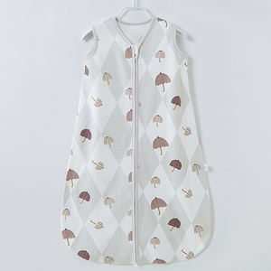 Ingrosso gilet estivo fasciante per neonati e neonati con trapunta anti-shock anti-shock in puro cotone classe sacco a pelo per bambini - Product Image 3