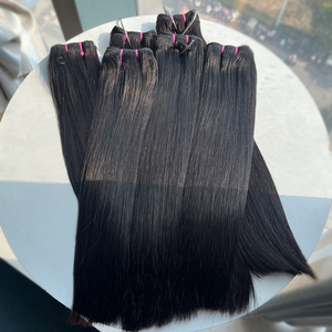 100g Capelli Umani Brasiliani Vergini Ricci Non Trattati, Extension a Onda Profonda, Fasci di Capelli Umani a Doppia Trama - Product Image 5