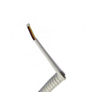 <span class=keywords><strong>Cable</strong></span> Espiral Personalizado JST RJ9 RJ11, <span class=keywords><strong>Cable</strong></span> Telefónico con Aislamiento de PVC y PU, <span class=keywords><strong>Cable</strong></span> Retráctil de Cobre con Resorte para Electrónicos - Product Image 3