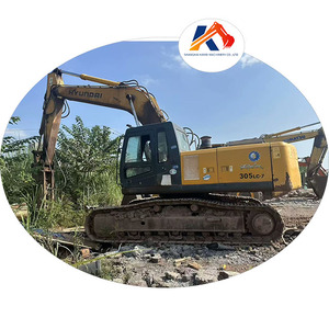 รถขุดดินระบบไฮดรอลิกรถขุดสีเดิม305LC-7ฮุนได225LC ฮุนได260LC-9S 215LC มือสอง - Product Image 1