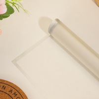 Papier d'emballage pour fleurs en PE enduit imperméable, papier synthétique pour l'emballage des fleurs