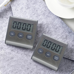 LCD Digital Plastic Kitchen Countdown Timer Stopwatch Alarm <strong>Clock</strong> with IP65 Rating Practical Cooking Timer <strong>DIY</strong> Standing Design - Product Image 5