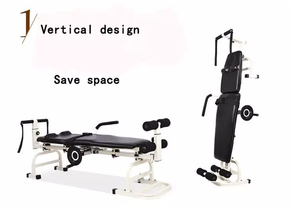 सस्ती स्टील सामग्री लंबर रीढ़ पुनर्वास कर्षण बिस्तर उपकरण - Product Image 6