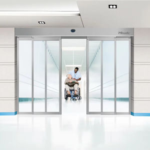 Sistema automático de puerta de vidrio corrediza Sistema de ruptura automático Abridores de motor de movimiento de calidad con autocontrol - Product Image 1
