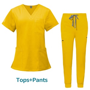 Tuta personalizzata <span class=keywords><strong>da</strong></span> donna <span class=keywords><strong>divisa</strong></span> <span class=keywords><strong>da</strong></span> ospedale uniforme <span class=keywords><strong>da</strong></span> <span class=keywords><strong>infermiera</strong></span> medica con più tasche pantaloni <span class=keywords><strong>da</strong></span> jogging <span class=keywords><strong>da</strong></span> <span class=keywords><strong>infermiera</strong></span> set uniformi - Product Image 2