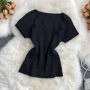 Combinaison sexy sans manches à col en V K101, sous-vêtements pour femmes, haut de corps à épaules dénudées, combinaisons - Product Image 4