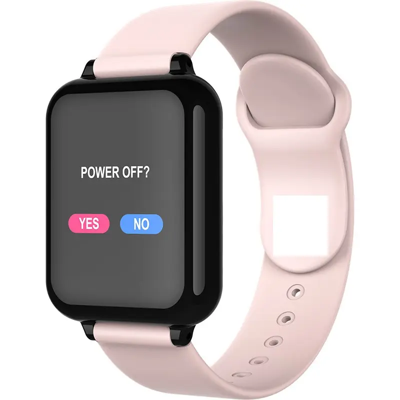 Best Price 2021 Waterproof Heart Rate Blood Pressure Functional Band 2.0 Smart Watch B57 Bracelet Fitpro