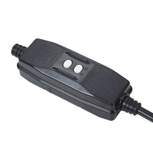 <span class=keywords><strong>15A</strong></span> 125V IP54 서지 보호 자동 리셋 GFCI 어댑터 5-15P 휴대용 전기 플러그 - Product Image 1