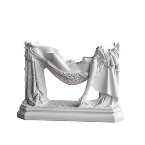Statua di venere nordica minimalista-elegante figurina in resina per l'arredamento casa/ufficio, stile europeo - Product Image 5