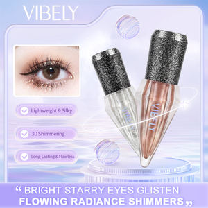 Phấn mắt dạng lỏng lấp lánh 3D, chất liệu mềm mịn, chống mồ hôi, nhũ óng ánh - Product Image 1