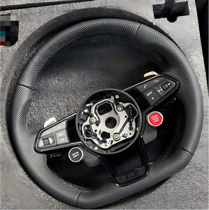 Volante de Cuero con Pantalla LED para Audi R8 <span class=keywords><strong>TT</strong></span> <span class=keywords><strong>Roadster</strong></span> RS TTS <span class=keywords><strong>MK2</strong></span> 8j 2008 a 2013 - Product Image 4