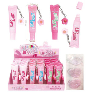 Brillo Labial con Sabor a Frutas, Aceite Labial Natural, Humectante, Voluminizador de Labios, Certificado Halal, Vitamina E, Herbal, Larga Duración - Product Image 4