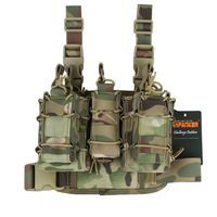 Plateforme tactique de holster de jambe en nylon 500D durable pour la chasse